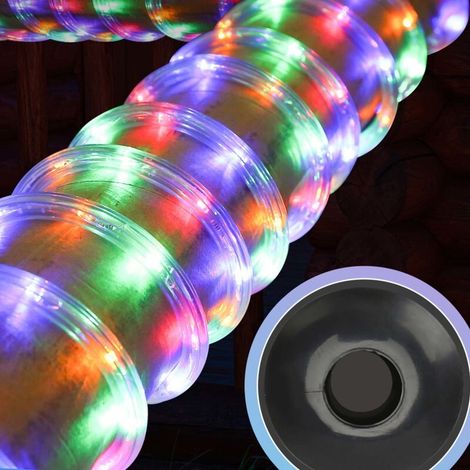 SWANEW Stringa luminosa a LED per esterni con 1200 lampade e alimentazione multicolore 50M (1/5)