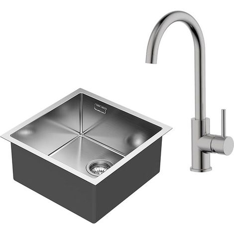LLAVISAN 830044 ABSOLUT Pack Fregadero 40+Grifo Verona - ref: 830044 (1/2)