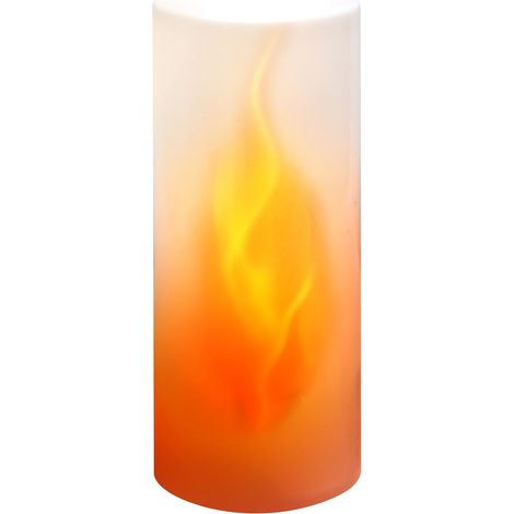 LED-Einsatz mit lebensechter Flamme – warmweiß 1/18/WZP-DIS