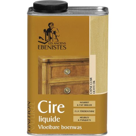 CIRE LIQUIDE 1L CHENE CLAIR -  Les anciens ébénistes (1/5)
