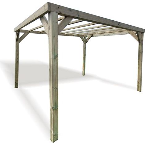 Heavy Duty Garden Pergola - L240 x W300 x H230 cm - Minimal Assembly Required (1/2)