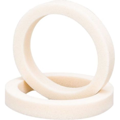 Lot de 2 éponges absorbantes d'huile pour fourche avant de vélo, joint d'étanchéité haute densité, pour VTT, vélo de route et vélo pliant, 38 mm/1,5 po (1/5)