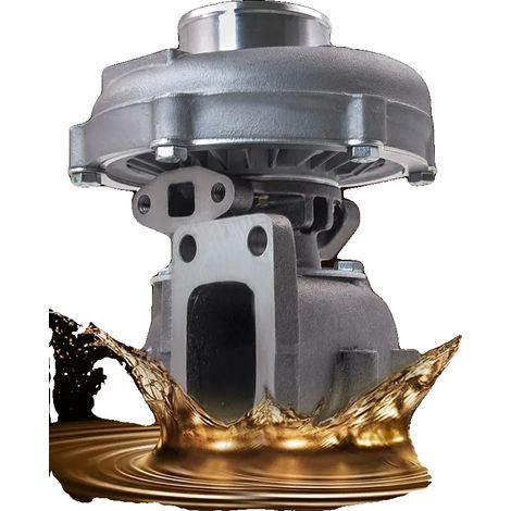Turbolader, kompatibel mit 1,5L bis 2,5L Motoren, steigert bis zu 400PS, T3 T4 Flansch, ölgekühlt, ohne Wastegate (1/5)