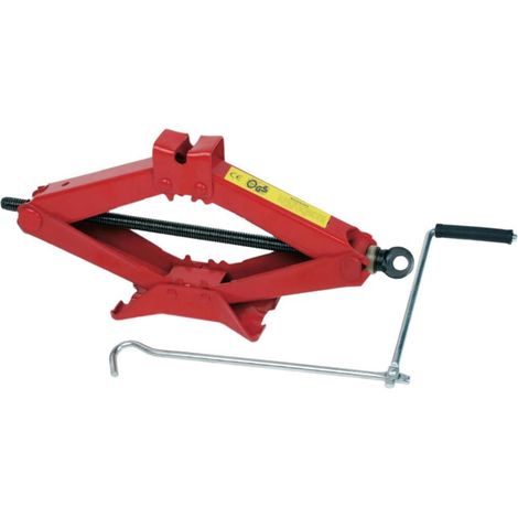 Gato de tijera Brüder Mannesmann 009-t-1000 capacidad 1,5 t altura 10-35 cm (1/2)