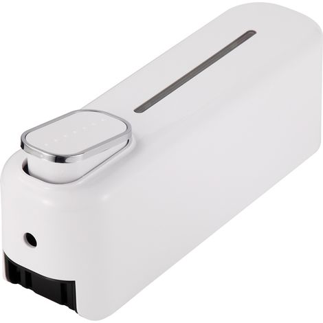 Distributeur de savon pressé mural - blanc, 300ml, 1pc (1/3)