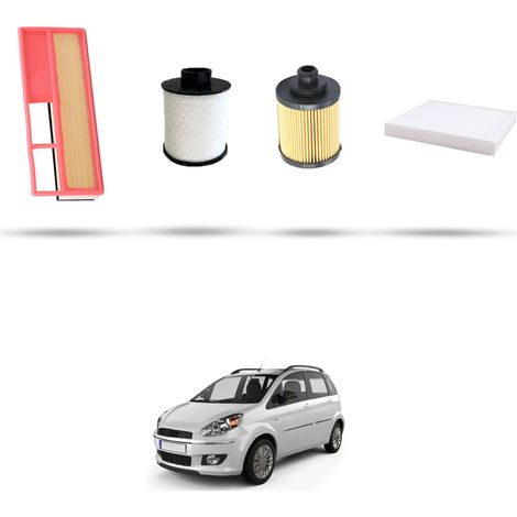 Kit tagliando 4 filtri compatibile con Fiat Idea 1.3 JTD 51kw dal 2004 (1/5)