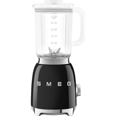 Smeg BLF03BLEU Mixer schwarz 1,5L 800W Retro (1/2)