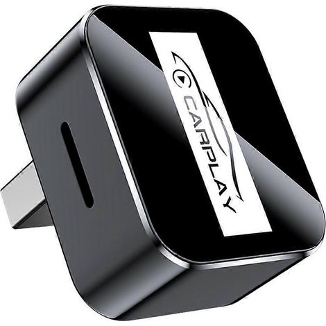 Adaptateur CarPlay 2 en 1 pour Android Auto : passage d'un mode filaire à un mode sans fil pour autoradio, avec connexion USB Plug and Play. (1/5)