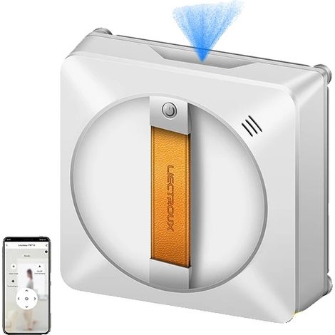 Robot de nettoyage de fenêtres, double pulvérisateur d'eau, essuie-glace intelligent pour vitres (1/5)