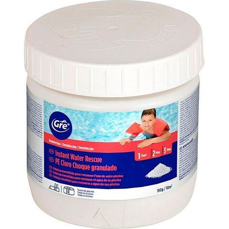 Cloro de choque granulado, bote 500 g