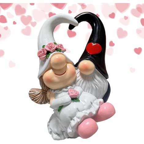 Figurine de gnome miniature - Sculpture en résine faite à la main - (1/5)
