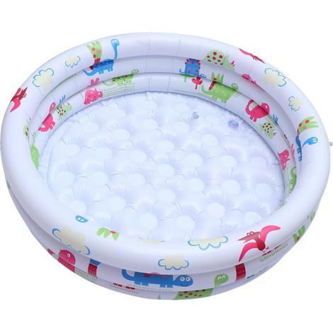 Piscine gonflable Piscine pour enfants Piscine extérieure pour enfants Matériau PVC blanc (1/5)