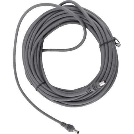 Câble d'extension d'alimentation CC 10m 32,8 pieds, caoutchouc cuivre, connecteur mâle vers mâle, pour mini satellite (1/5)