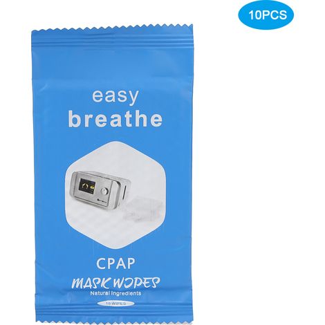 10 lingettes désinfectantes pour respirateur et masques en coton - Nettoyage hygiénique (1/5)