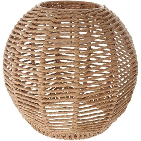 Lampenschirm für Abdeckung Tischlampe Rattan Lampe Pendelleuchte Vintage Hängende Feuerzeug Cafe Restaurant Home Decor Retro Lampenschirm (1/5)
