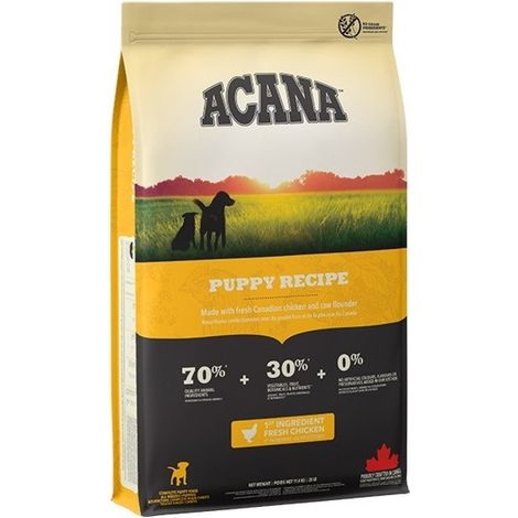 Croquettes ACANA pour chiots et jeunes chiens, 11,4 kg (1/2)