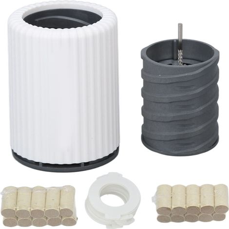 Boîte de Moxibustion Double Face Adhésive Rotative pour Thérapie Moxa Épaules Jambes Ventre (1/5)