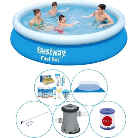 Bestway Bestway Fast Set Ronde - 366x76 cm - 6-pièces  S22022