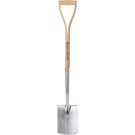 Kent & Stowe Stainless Steel Garden Life Digging Spade, FSC® (1/2)
