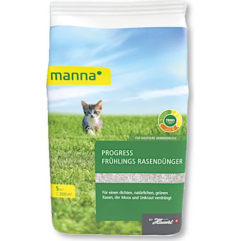 Manna Progress Frühlingsrasendünger 5 kg Profidünger Rasendünger Startdünger