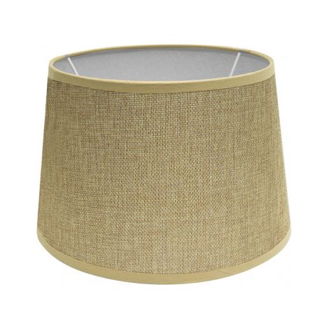 FAB 157413015 Irene Lampenschirm E27 Beige 30dx22dx17h Offen Konisch