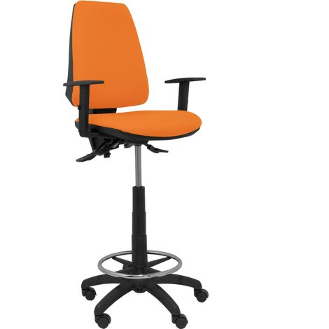 Piqueras Y Crespo 08B10RN Taburete Naranja Ergonómico