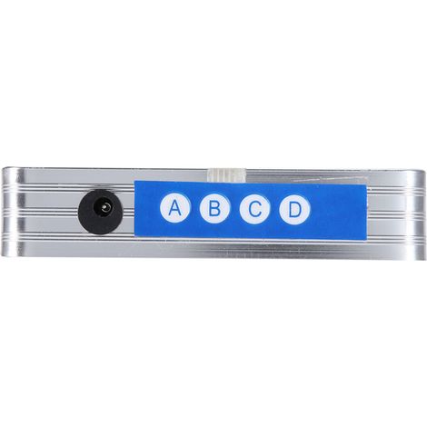 Digitale LED-Wanduhr mit Kalender und Temperaturanzeige, EU-Stecker 110-240 V (Kalender, Temperatur, Wochentag) (1/5)