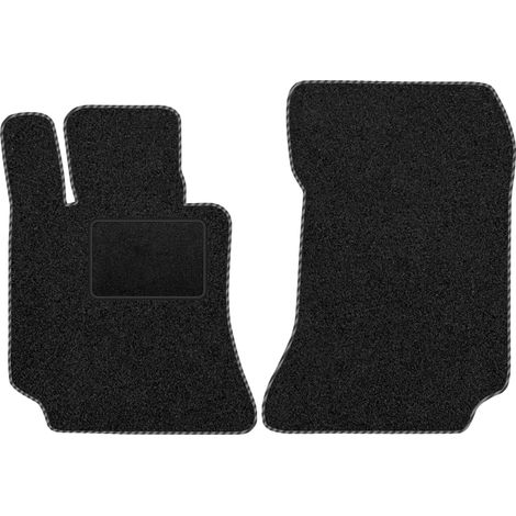 Tapis, Ajustement sur Mesure pour Mercedes C-Class W201, Matériau en Fibre Synthétique, noir (1/5)