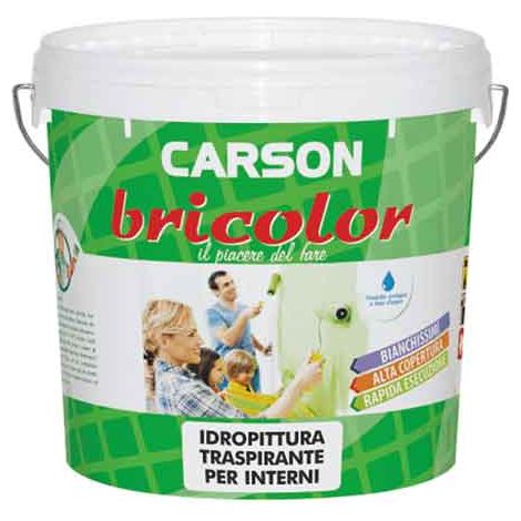 IDROPITTURA TRASPIRANTE 'BRICOLOR' 5 lt - CARSON