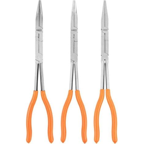 CRV Doppelgelenkzangen-Set, 3er-Pack (1/3)