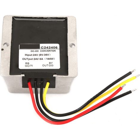Module de régulateur de tension Boost/Buck de convertisseur élévateur/abaisseur automatique 9-36 V à 24 V (6A)