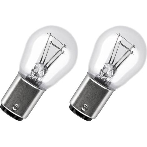 2x Ampoule BA15d 21/5W 6V Double Filament Véhicule Moto Scooter Éclairage