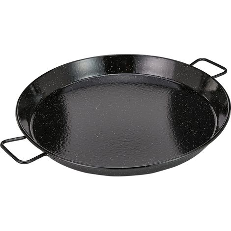 Paella Poêle émaillée, Noir, 50 cm (1/5)