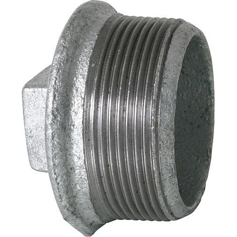 Raccord en fonte malleable galva Nr.290 cache-vis diam. 3" (1/3)