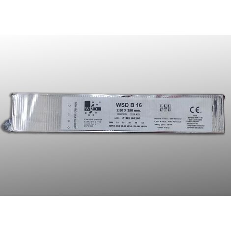-CAHERSA- ELECTRODO BASICO WSD 16 2.50 X 350 (120 UDS) TU ALIADO PARA LA