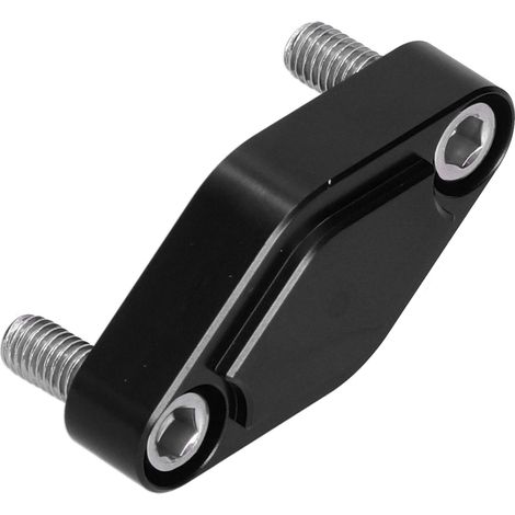 Bloc de frein de stationnement en aluminium usiné, compatible avec Honda TRX 450R / TRX 400EX / TRX 300EX (toutes années), noir (1/5)