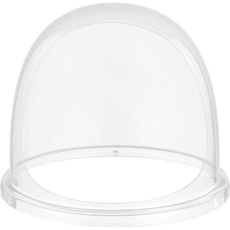 Couvercle de Machine à Barbe à Papa, Dôme pour Machine à Barbe à Papa Transparent en Acrylique, Compatible avec les Bols de 38 cm, Conception Rainures Inférieures, pour Fêtes et Magasins (1/5)