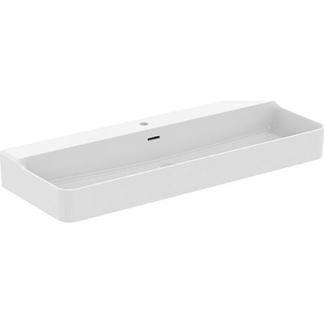 IDEAL STANDARD T3694V1 Lavabo Conca 1 trou avec trop-plein (1/2)