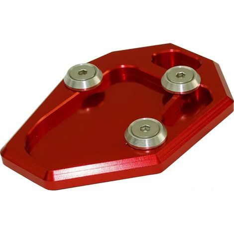 (Rouge)waase Compatible avec Yamaha YZF MT-07 MT07 MT 07 2014 2015 2016 2017 2018 2019 2020 Béquille latérale, extension et plaque de support maxpower (1/4)