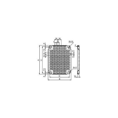 Schneider Electric NSYMR66 Plaque de montage (L x l) 600 mm x 600 mm 1 pc(s) (1/5)