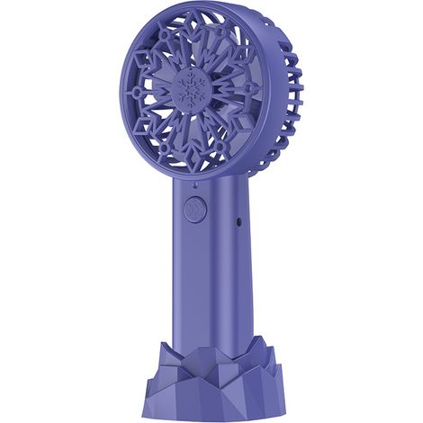 1 Mini ventilateur, Moteur sans balais, 3 vitesses réglables, Batterie rechargeable USB-C, Pour bureau voyage extérieur (1/5)