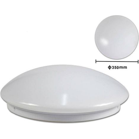 Trade Shop - Weiße Deckendecke 24 Watt 48 LED Großer Luce 3000k 4000k 6500K C-0 - (1/3)