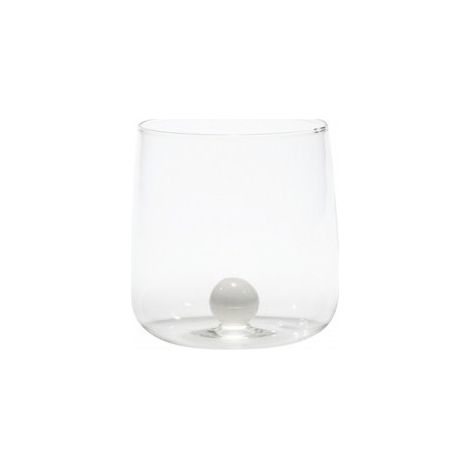 Bilia Tumbler Zafferano verre borosilicaté ensemble de 6 pièces en blanc