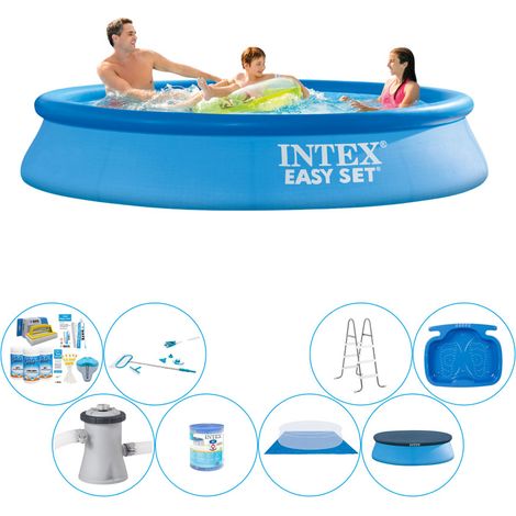 Intex Piscine Easy Set Ronde - 305x61 cm - 8-pièces S20316 (1/5)