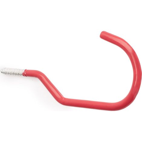 Crochet polyvalent pour accrocher au plafond Fabriqué en acier Finition rouge Grande capacité de charge Mesures 767150mm Système de fixation 1 unité - talla (1/3)