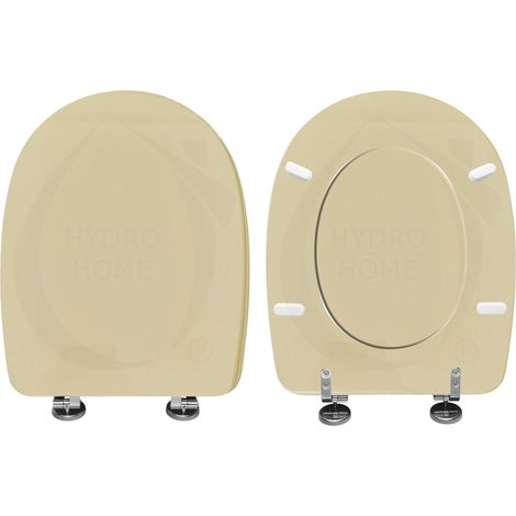 Copriwater Aretusa Cesame legno rivestito in resina poliestere Champagne (1/4)