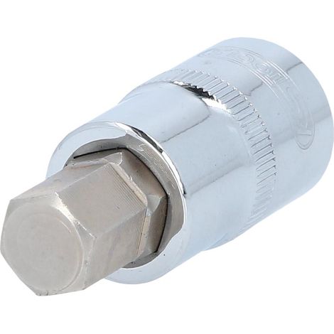 1/2" Douilles tournevis 6 pans intérieur CHROMEplus, courtes, 13mm (1/4)