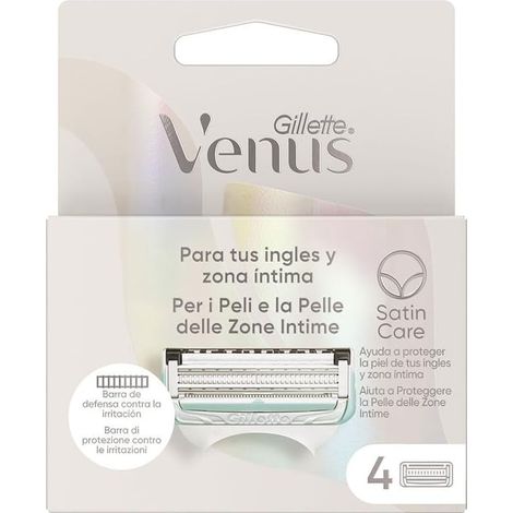 Épilation Pour Femme Pour Anglais Et Zone Intime, Pack De 4 Pièces De Rechange Aide À Protéger La Peau De L'Irritation Après L'épilation (1/5)