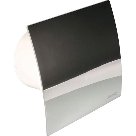 KOTARBAU Ventilateur mural Ø 100 mm - Boîtier silencieux + couvercle - Système d'extraction chromé (1/5)