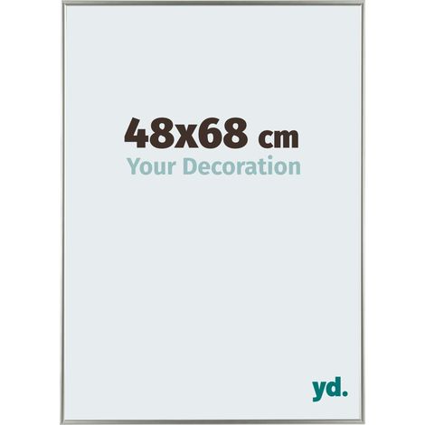 yd. - Cadre photo 48x68 - Champagne - Plastique - Evry